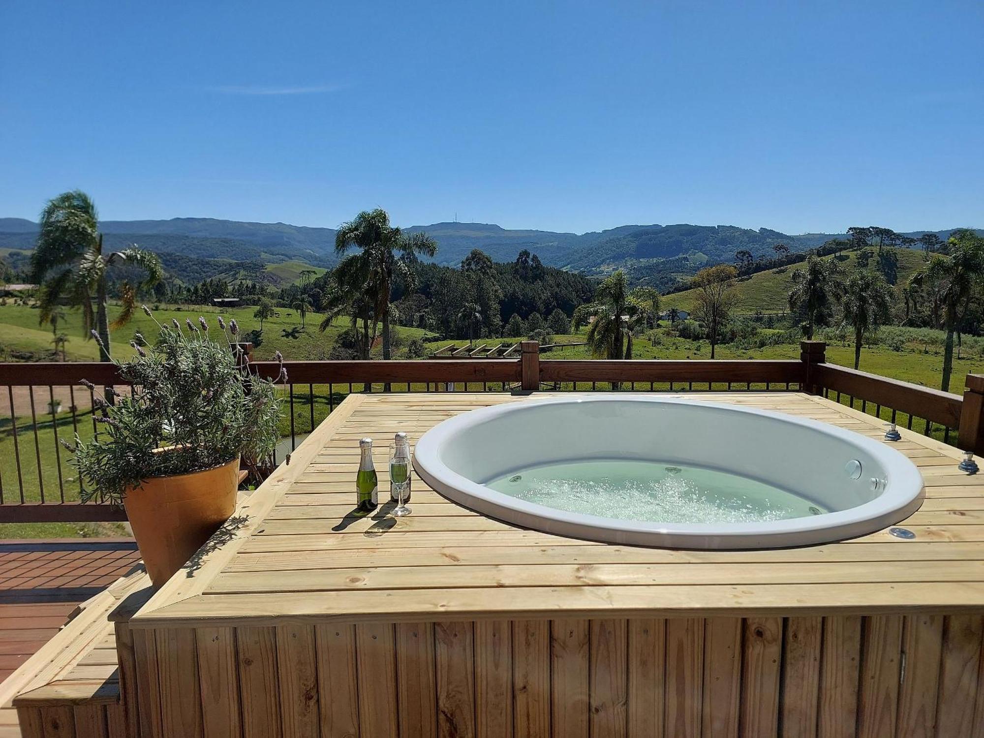 Cabana Por-Do-Sol - Rancho Queimado/Sc Exteriör bild
